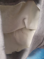 3d Penguin Grey Warm Fleece Sweatshirt 7