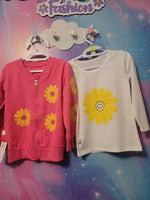 Flower Pink Girls 3 piece Set 3