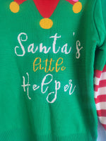 Santa's Litter Helper Christmas Sweater Size 4