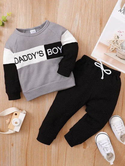 2piece Daddy's boy outfit