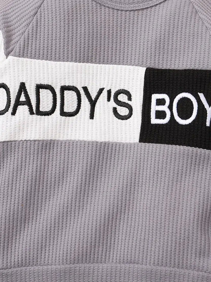 2piece Daddy's boy outfit