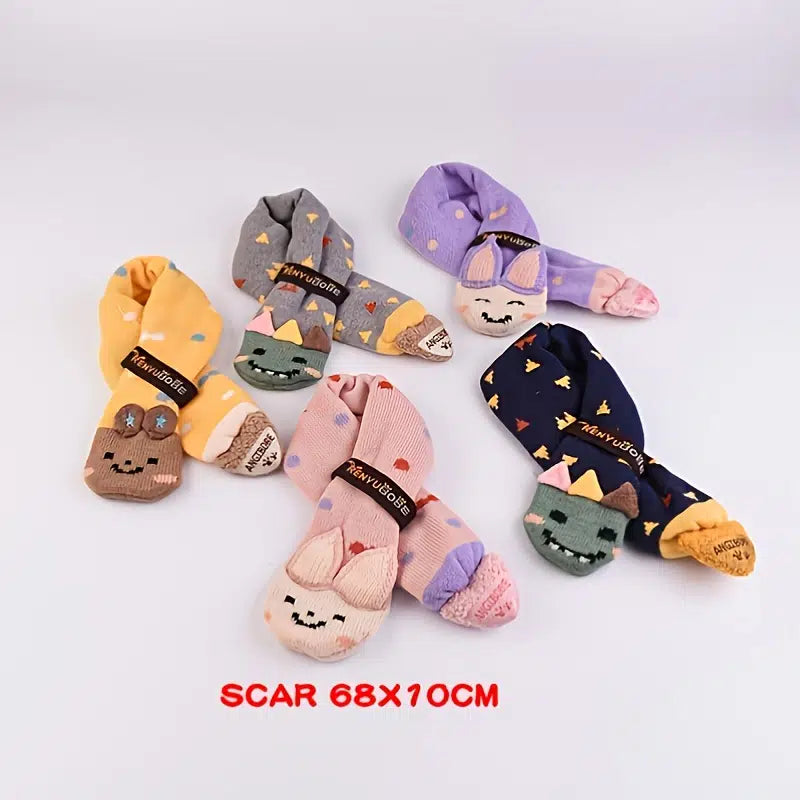 Boys & Girls Knit Hat & Scarf Set 2pcs