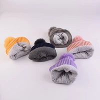 Boys & Girls Knit Hat & Scarf Set 2pcs