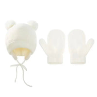 Baby hats and mittens 3 piece  set