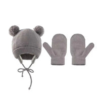 Baby hats and mittens 3 piece  set