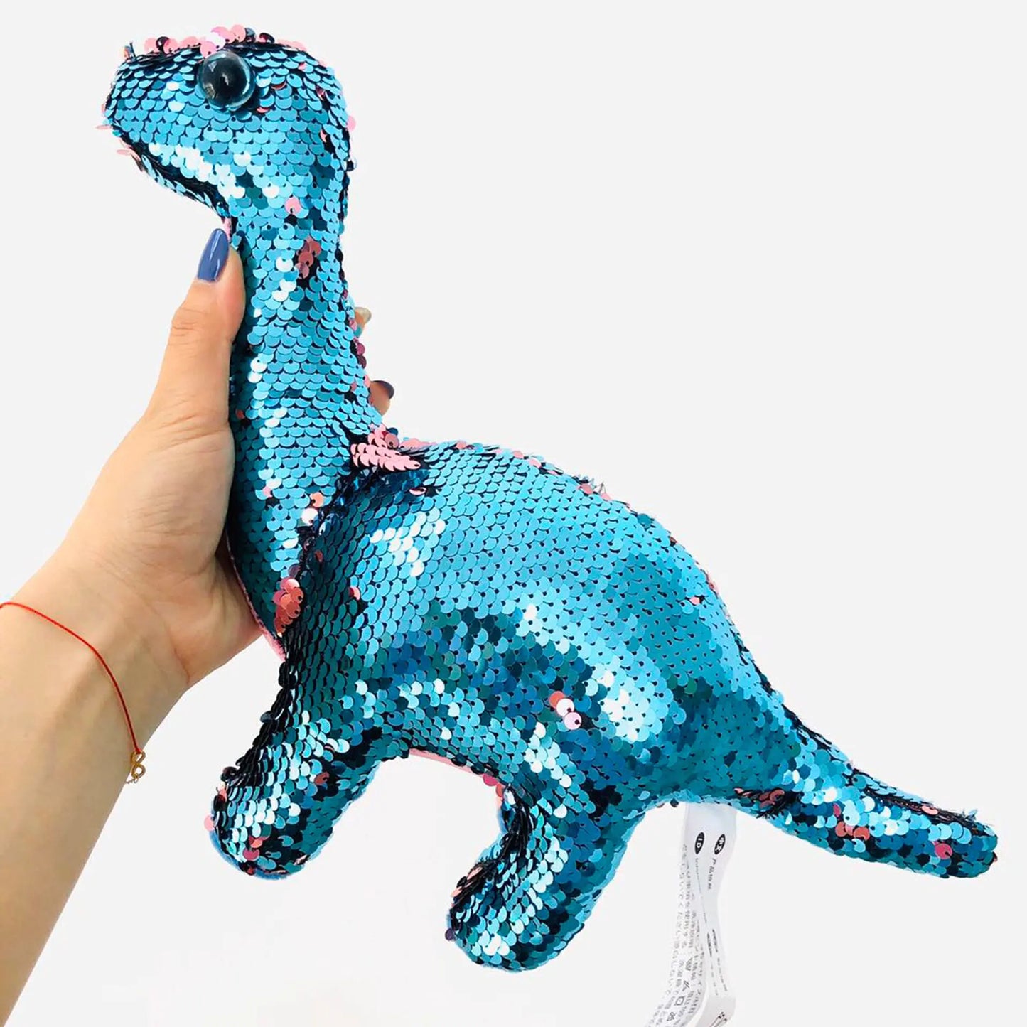 Sequin Dinosaur Color Changing Pillows Toy